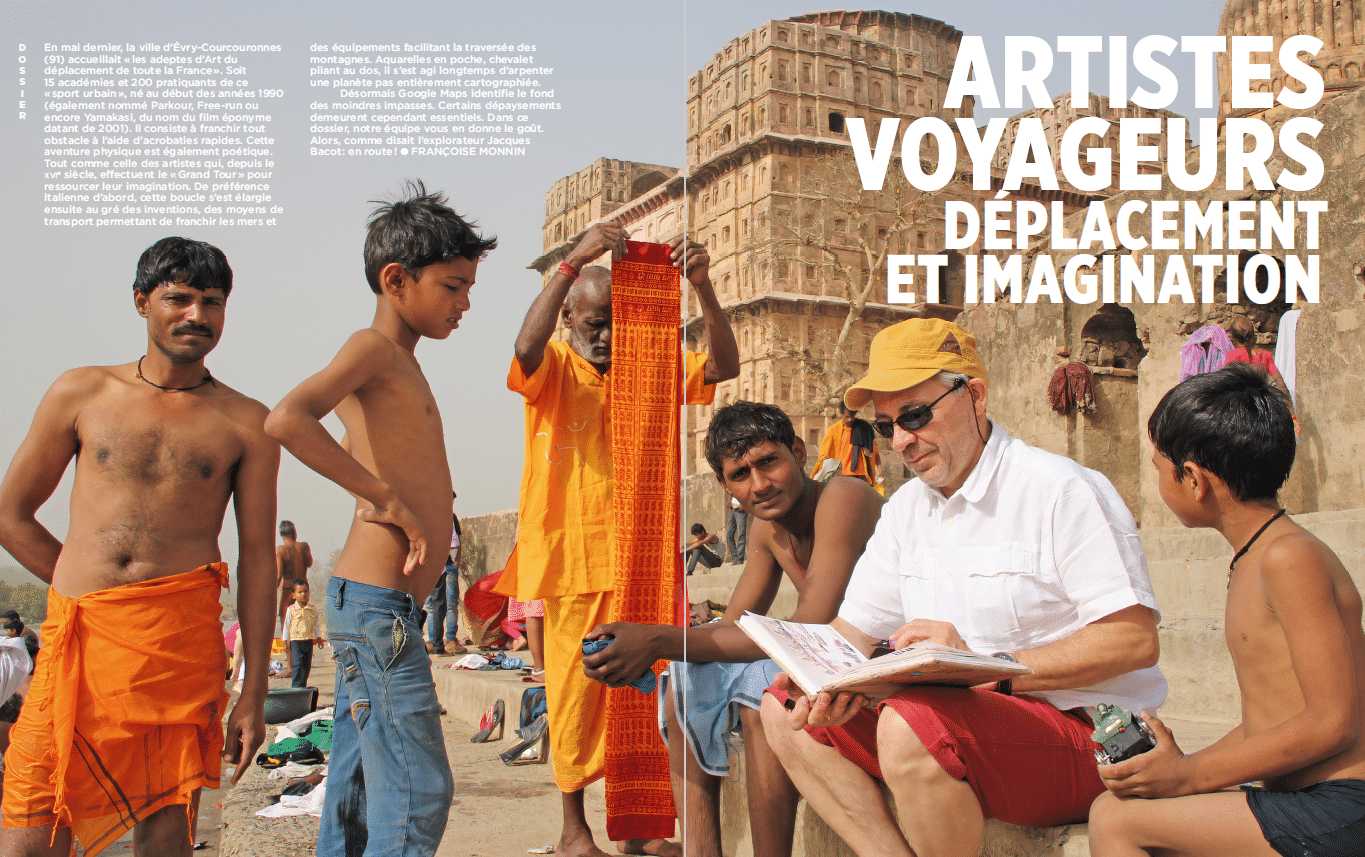 Dossier : les artistes voyageurs