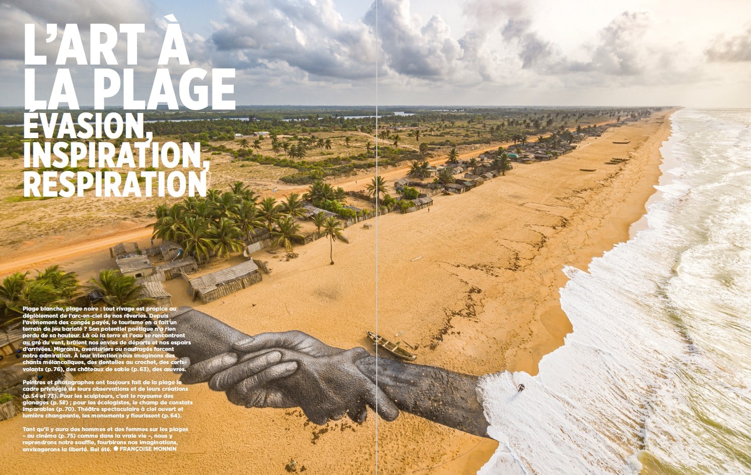 Grand dossier : l’art à la plage